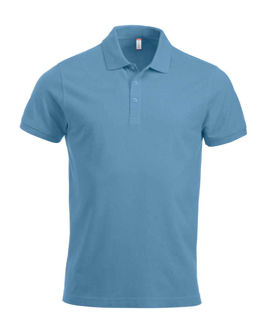 Clique Classic Lincoln S/S Polo Heren lichtblauw