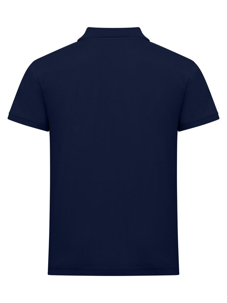 Clique Classic Lincoln S/S Polo Heren dark navy achterkant