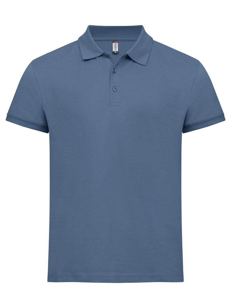 Clique Classic Lincoln S/S Polo Heren staalblauw