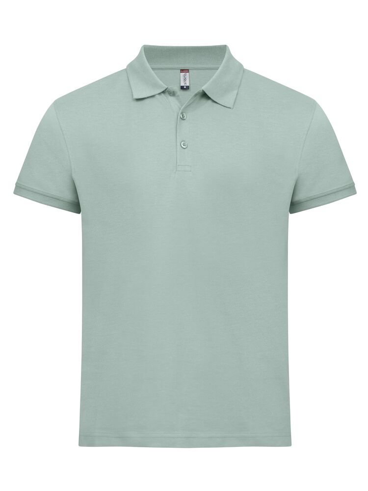 Clique Classic Lincoln S/S Polo Heren saliegroen