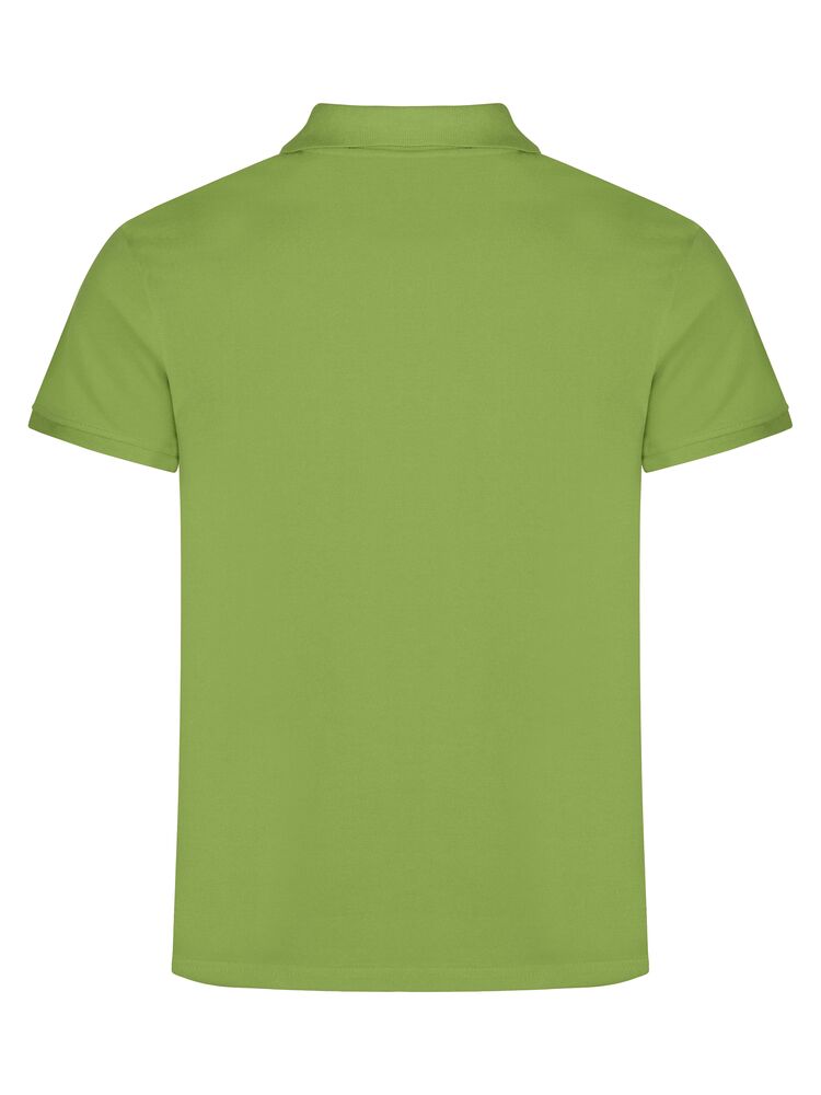 Clique Classic Lincoln S/S Polo Heren lichtgroen achterkant
