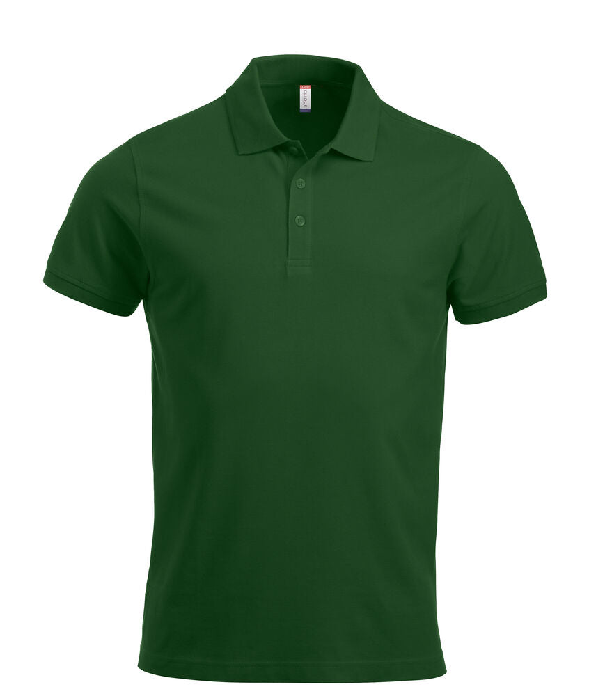 Clique Classic Lincoln S/S Polo Heren flessengroen