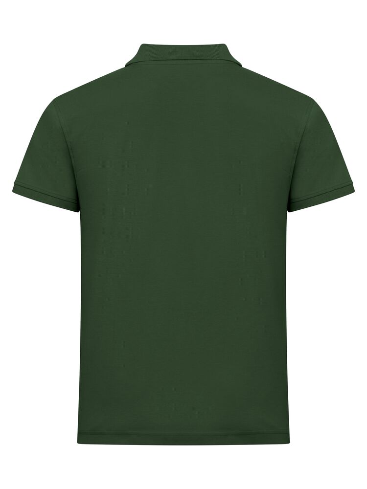 Clique Classic Lincoln S/S Polo Heren flessengroen achterkant