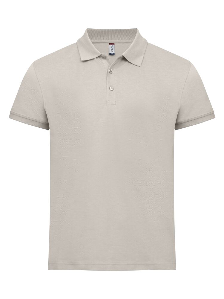 Clique Classic Lincoln S/S Polo Heren steengrijs
