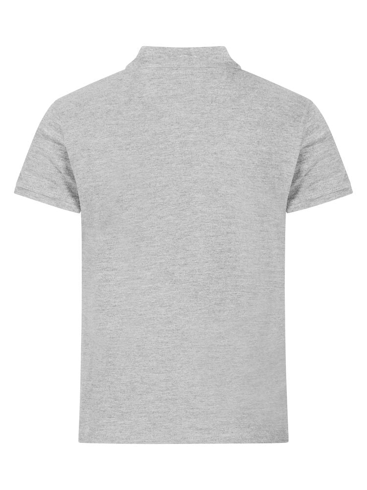 Clique Classic Lincoln S/S Polo Heren ash achterkant
