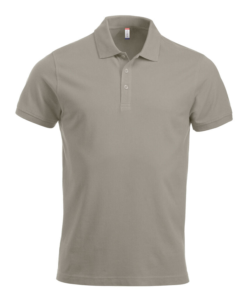 Clique Classic Lincoln S/S Polo Heren zilvergrijs