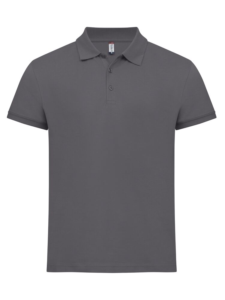 Clique Classic Lincoln S/S Polo Heren metaalgrijs