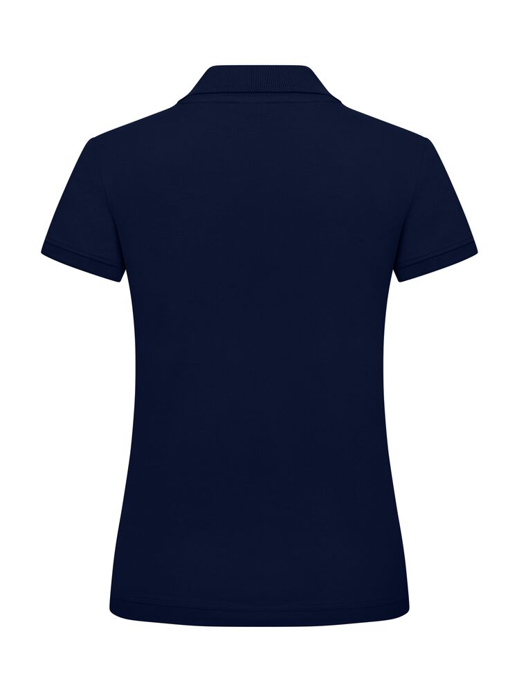 Clique Classic Marion S/S Polo Dames dark navy achterkant