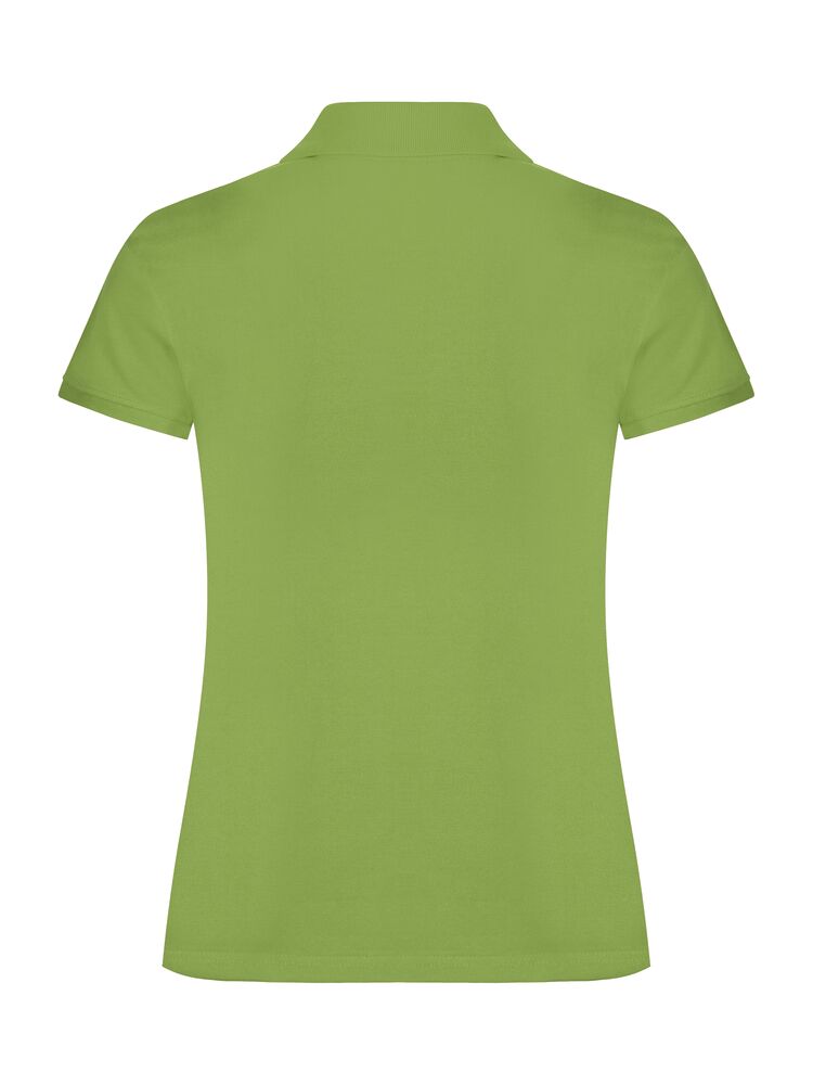 Clique Classic Marion S/S Polo Dames lichtgroen achterkant
