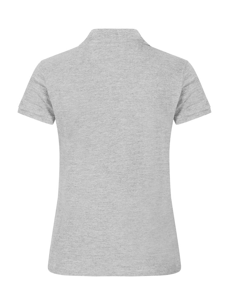 Clique Classic Marion S/S Polo Dames ash achterkant