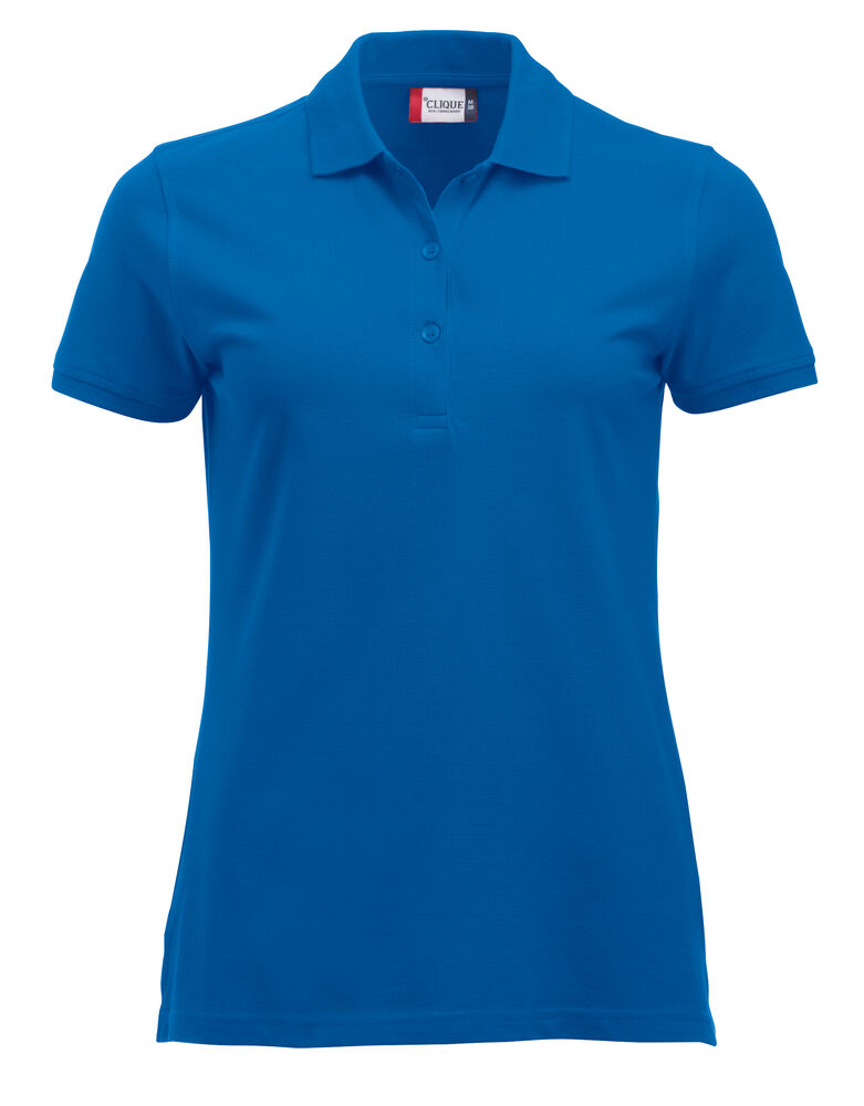 Clique Classic Marion S/S Polo Dames kobalt