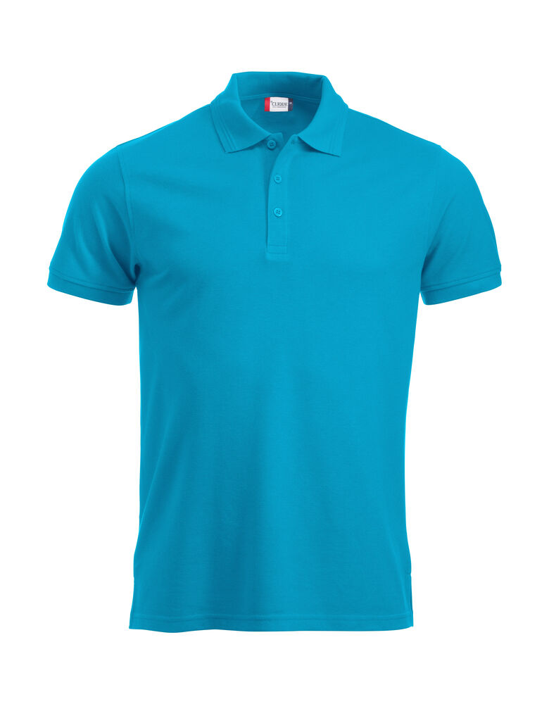 Clique Manhattan Polo Heren turquoise