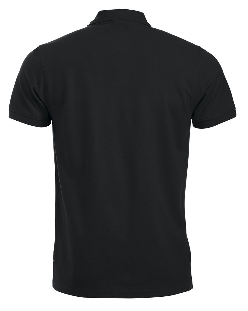 Clique Manhattan Polo Heren zwart achterkant