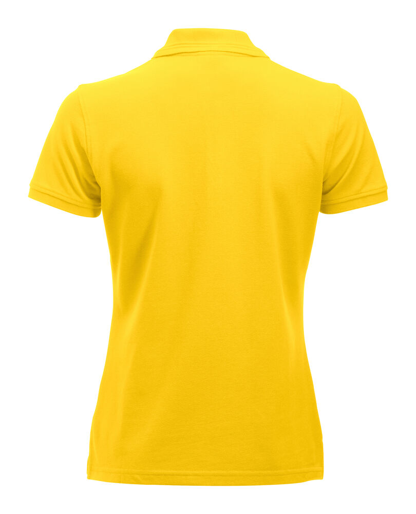 Clique Manhattan Polo Dames lemon achterkant