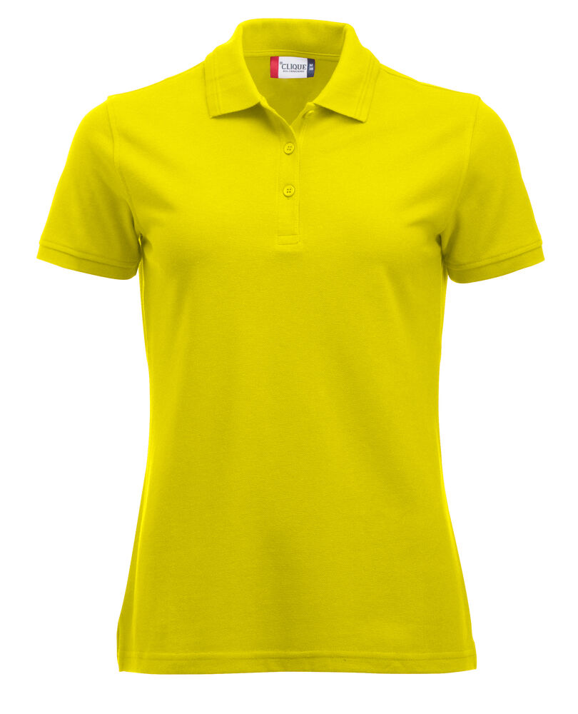 Clique Manhattan Polo Dames signaalgeel