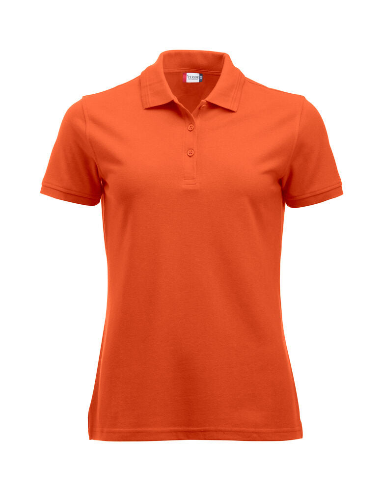 Clique Manhattan Polo Dames dieporanje