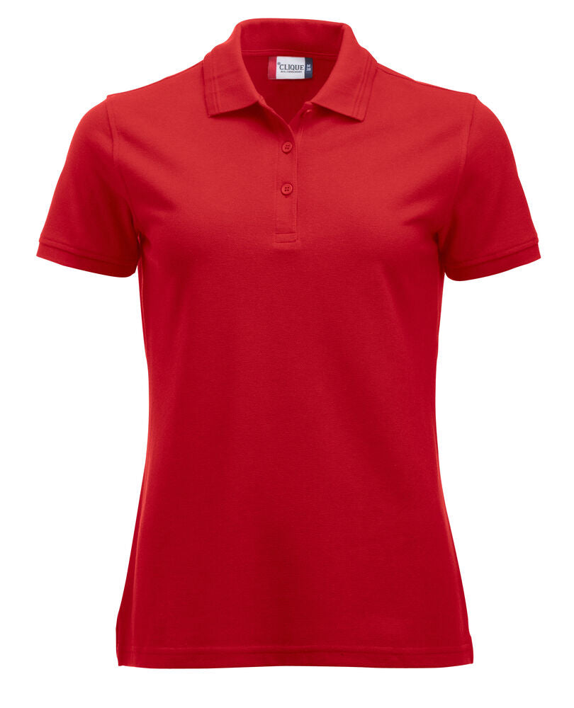 Clique Manhattan Polo Dames rood