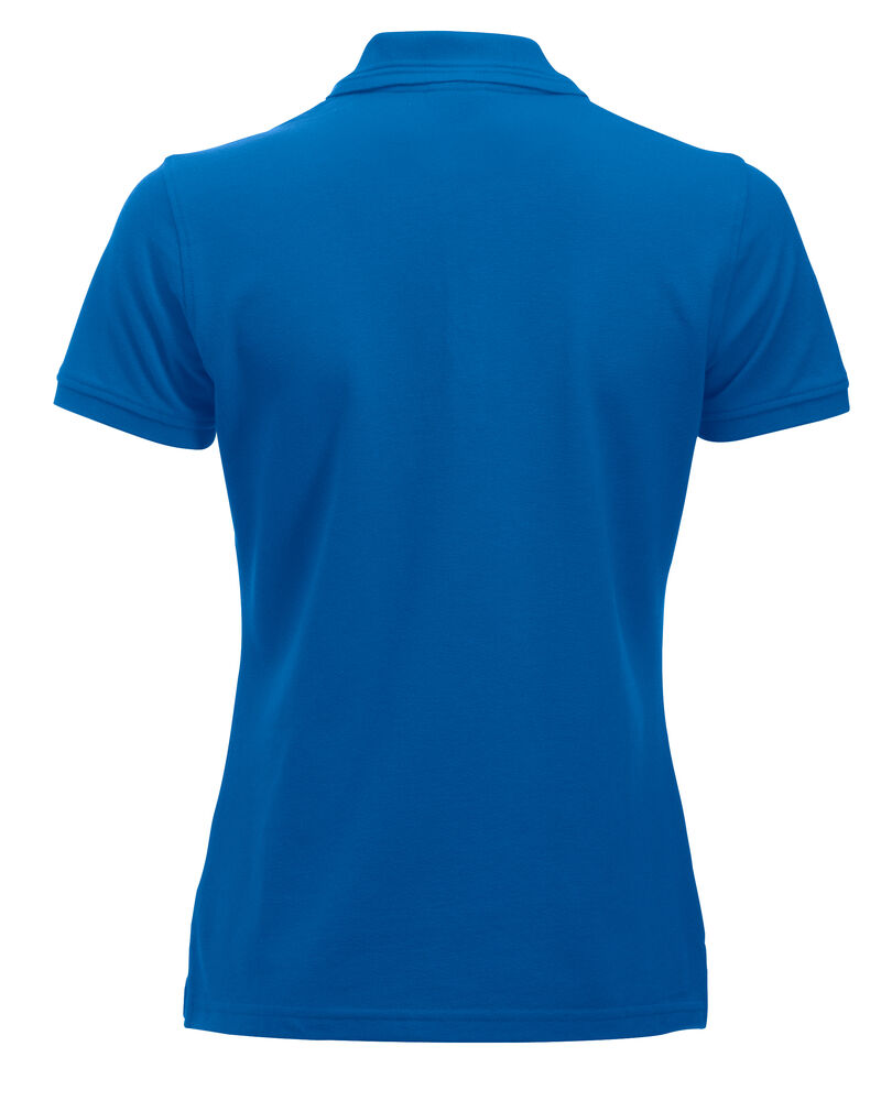 Clique Manhattan Polo Dames kobalt achterkant