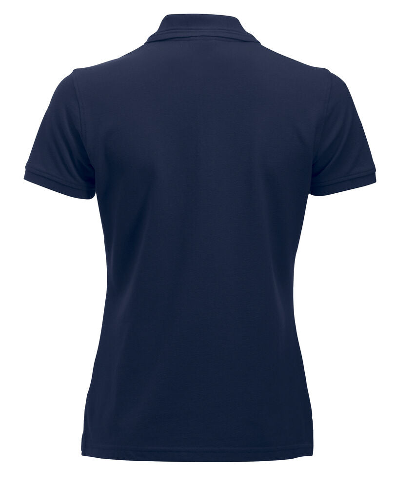 Clique Manhattan Polo Dames dark navy achterkant