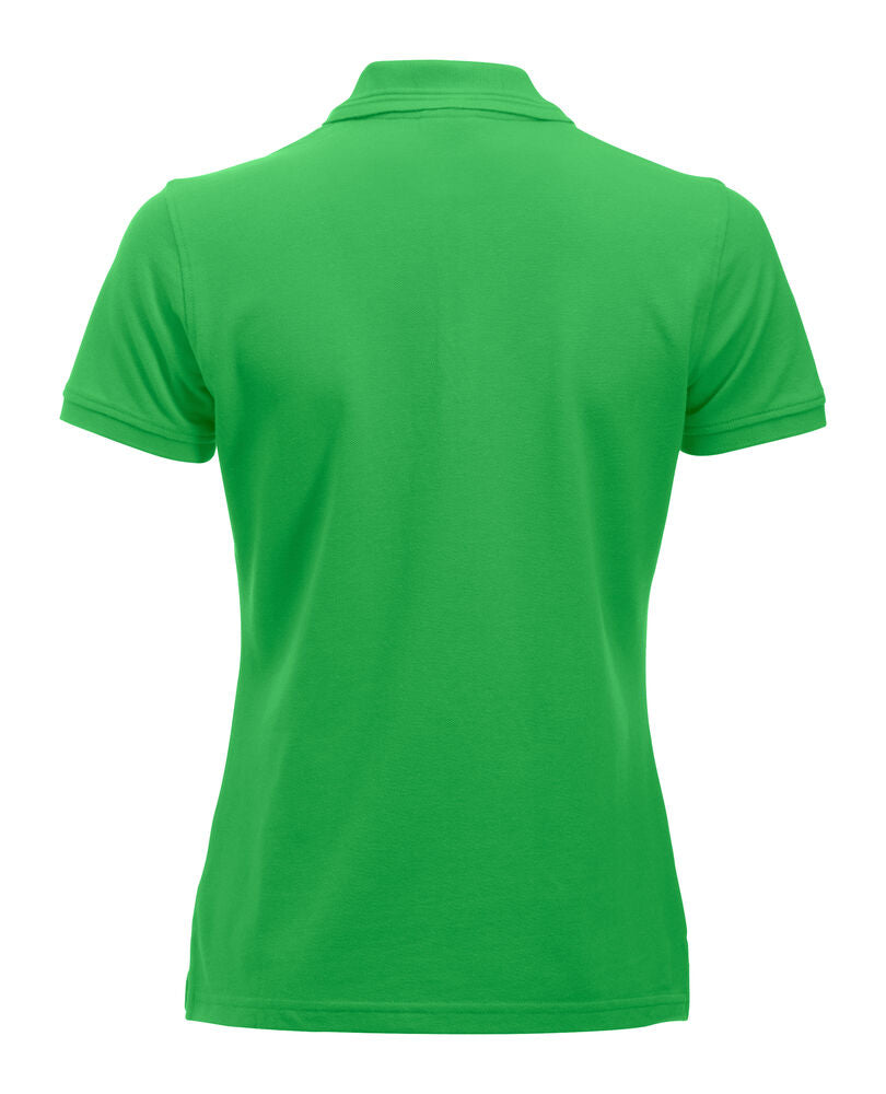 Clique Manhattan Polo Dames appelgroen achterkant