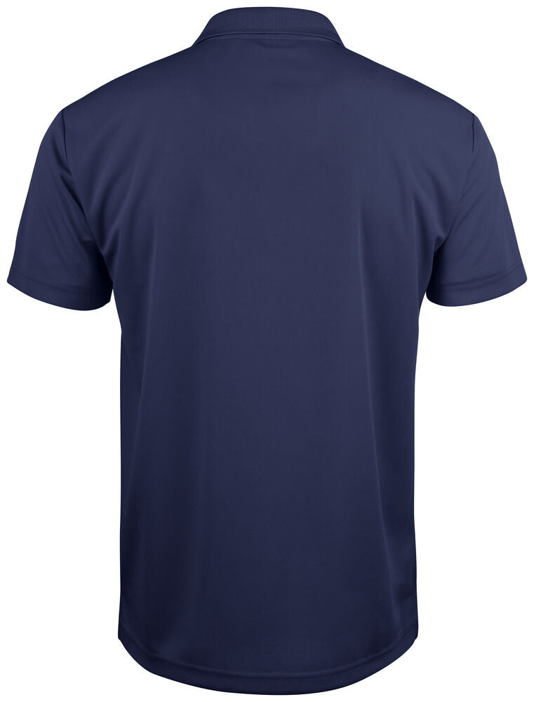 Clique Basic Active Polo dark navy achterkant