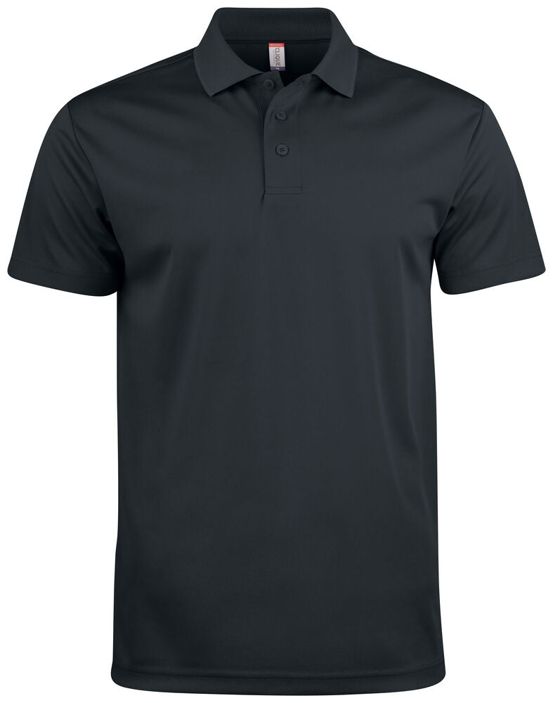 Clique Basic Active Polo zwart