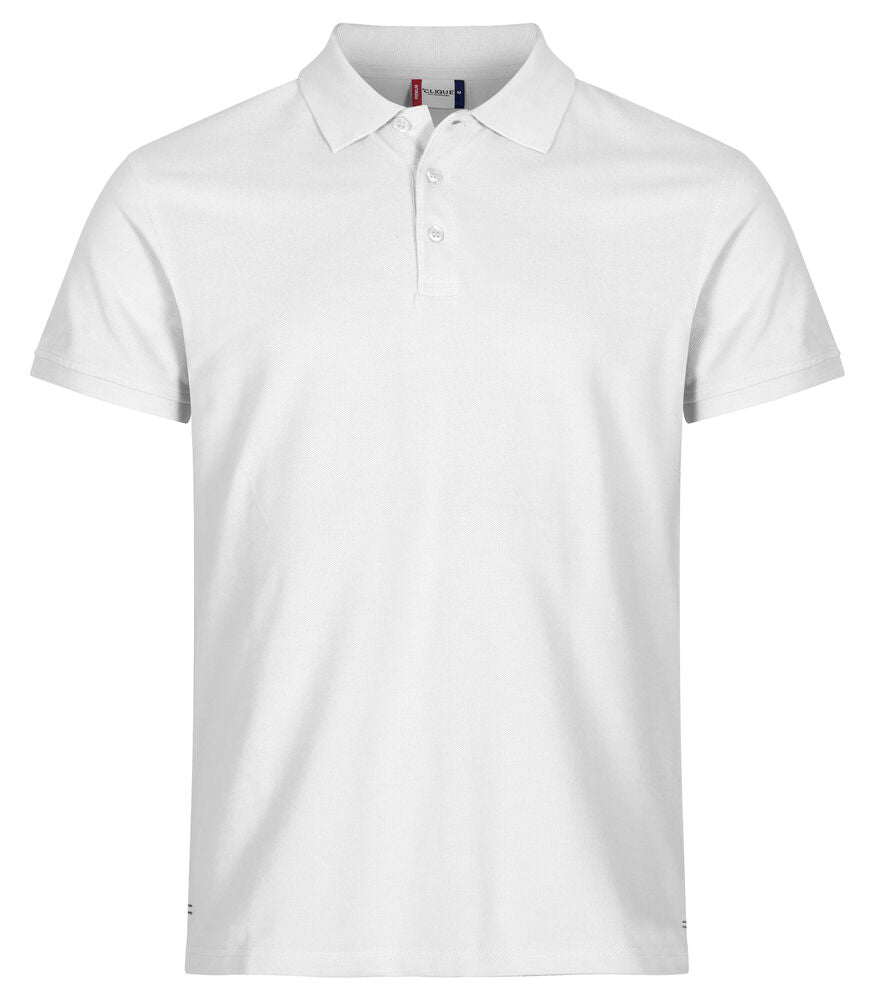 Clique Heavy Premium Polo Heren wit