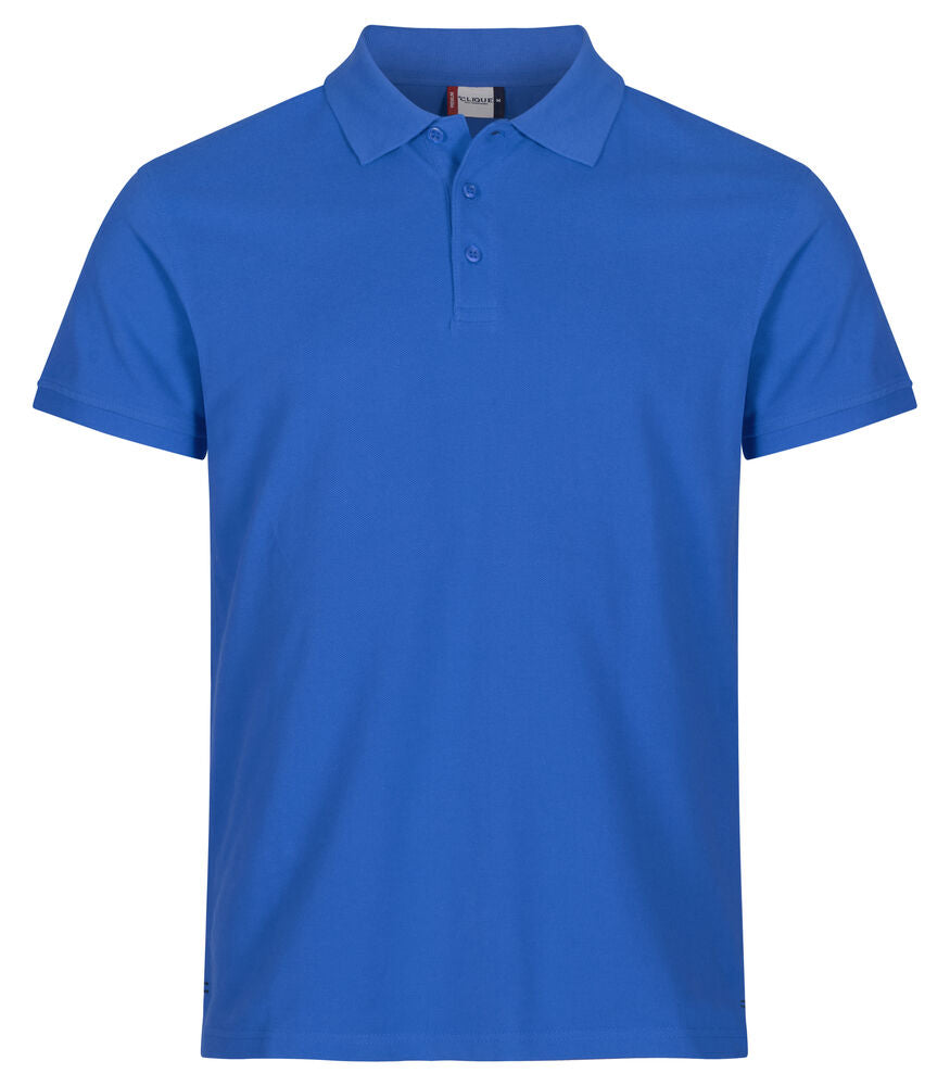 Clique Heavy Premium Polo Heren kobalt