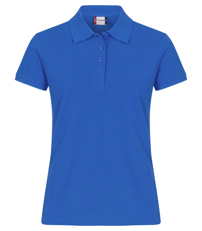 Clique Heavy Premium Polo Dames kobalt