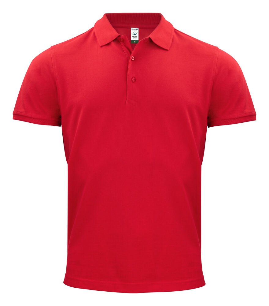 Clique Classic OC Polo Heren rood