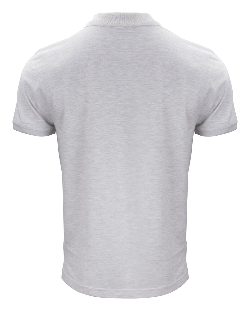 Clique Classic OC Polo Heren nature mel. achterkant