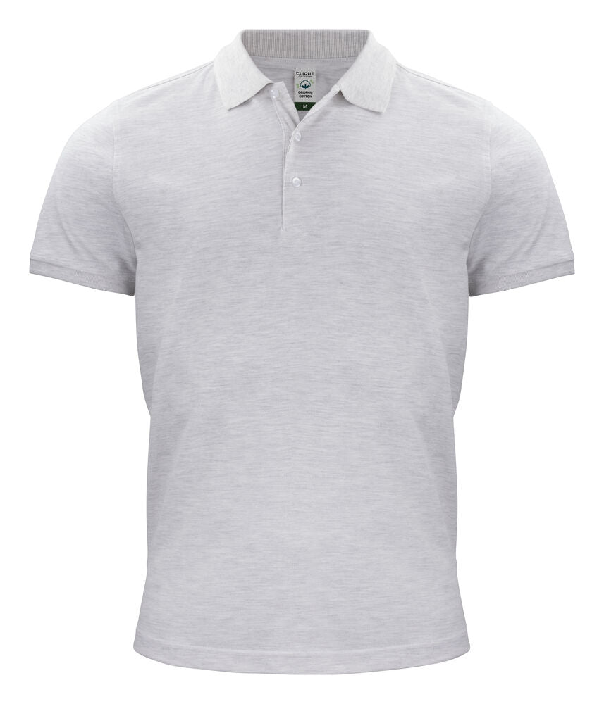 Clique Classic OC Polo Heren nature mel.
