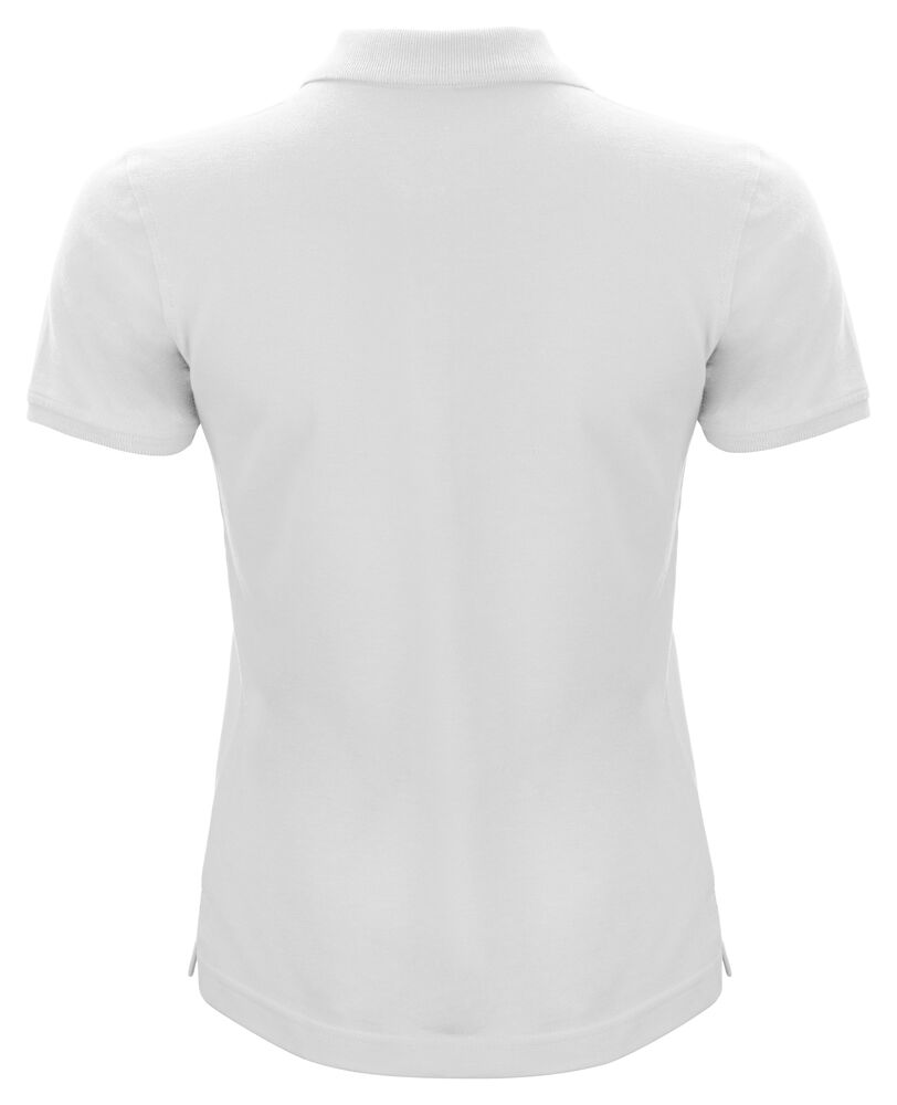 Clique Classic OC Polo Dames wit achterkant