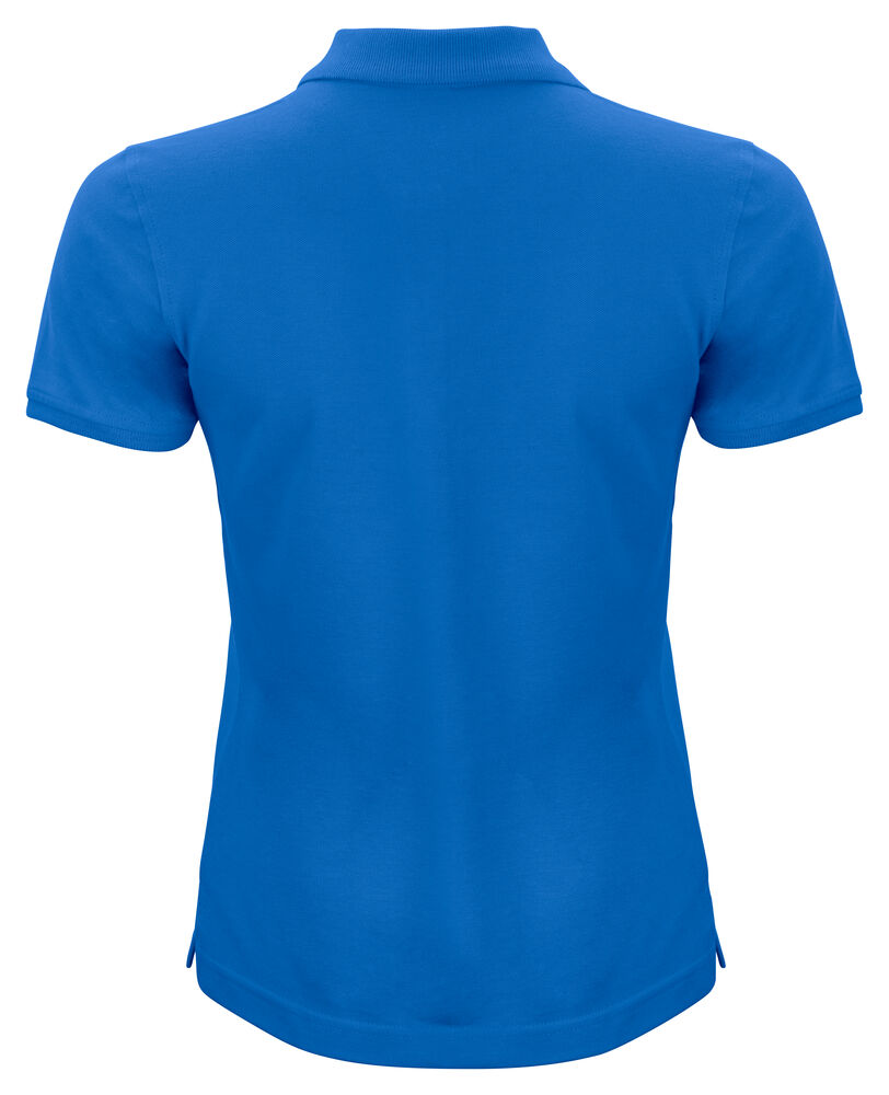 Clique Classic OC Polo Dames kobalt achterkant