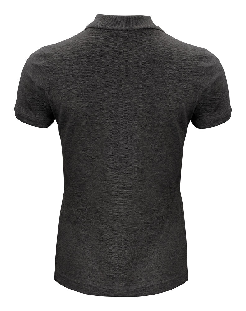 Clique Classic OC Polo Dames antraciet achterkant