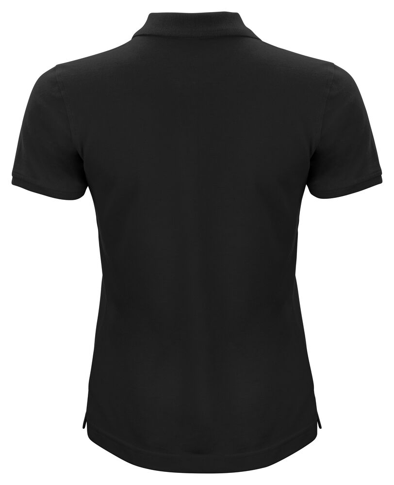 Clique Classic OC Polo Dames zwart achterkant