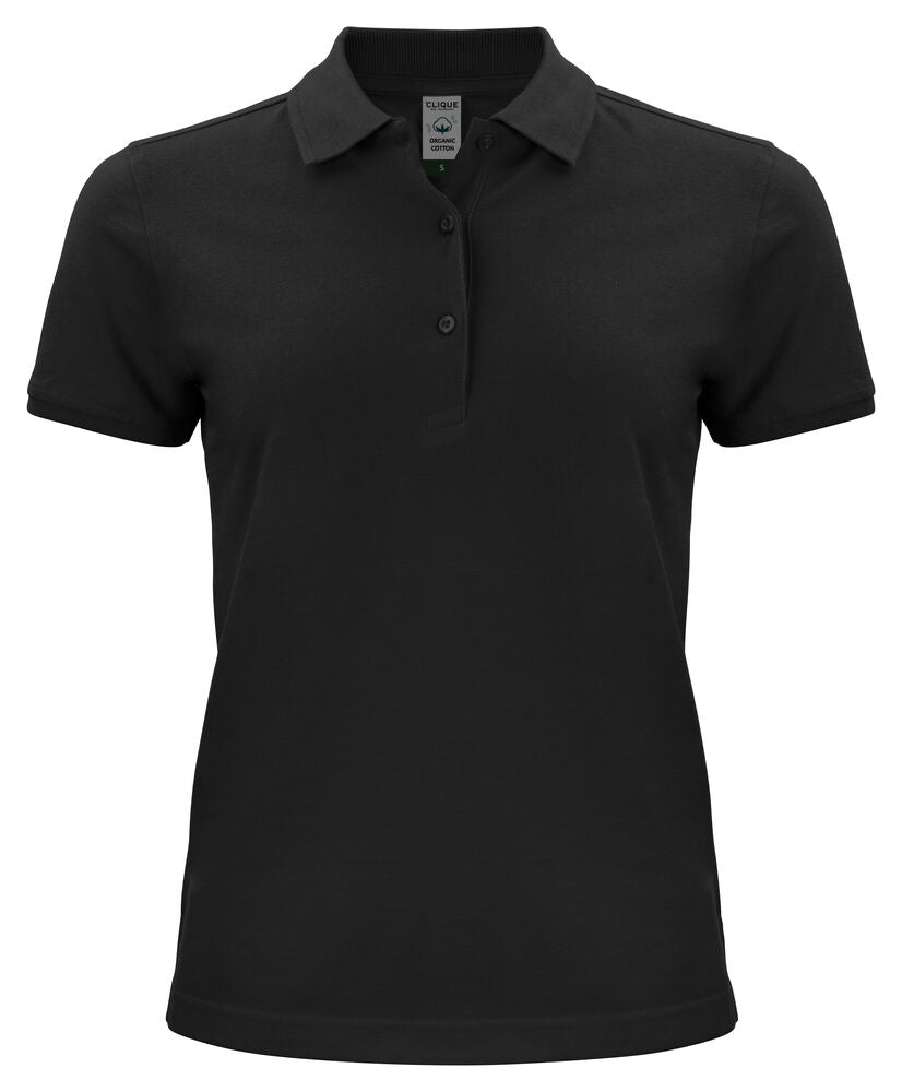 Clique Classic OC Polo Dames zwart