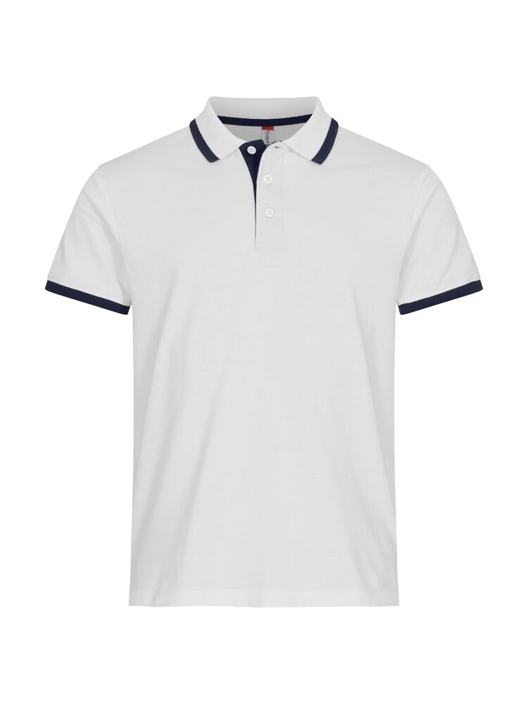 Clique Austin Polo Heren wit