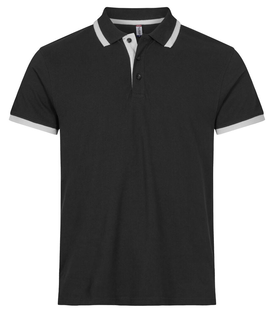 Clique Austin Polo Heren zwart
