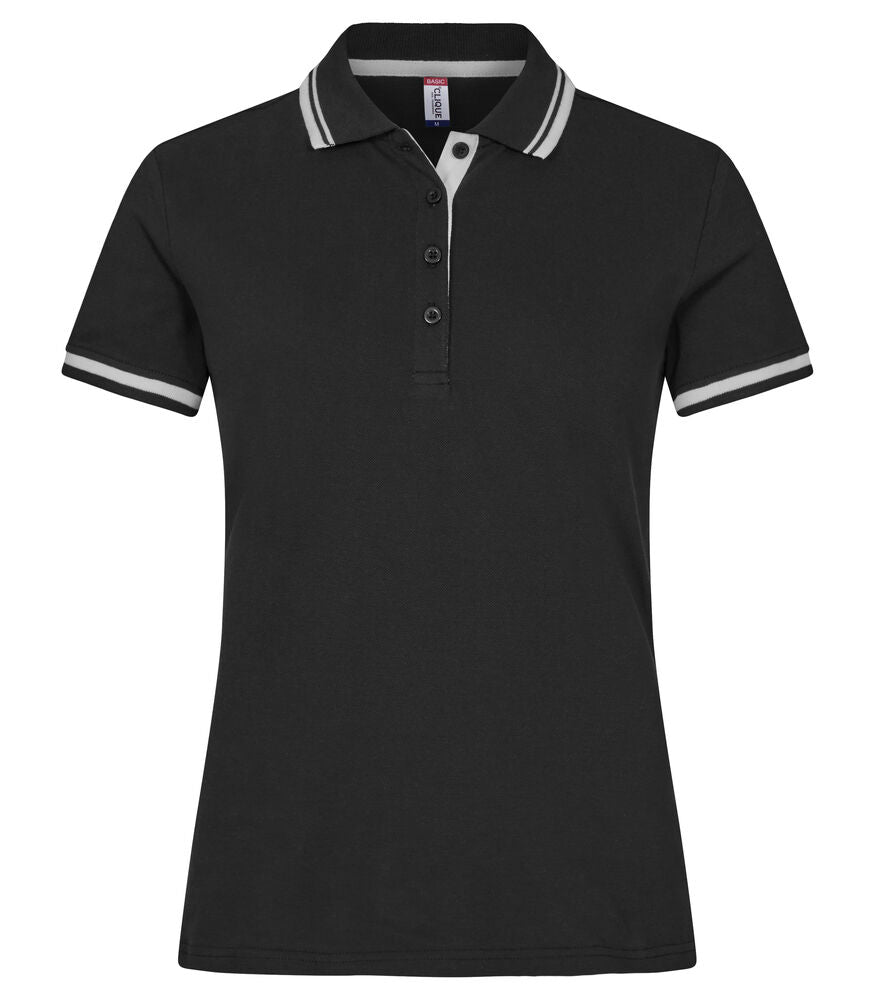 Clique Astoria Polo zwart