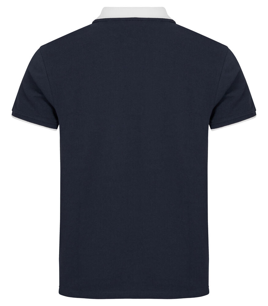 Clique Conrad Polo dark navy achterkant