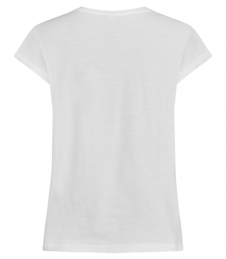 Clique Fashion Top Dames wit achterkant