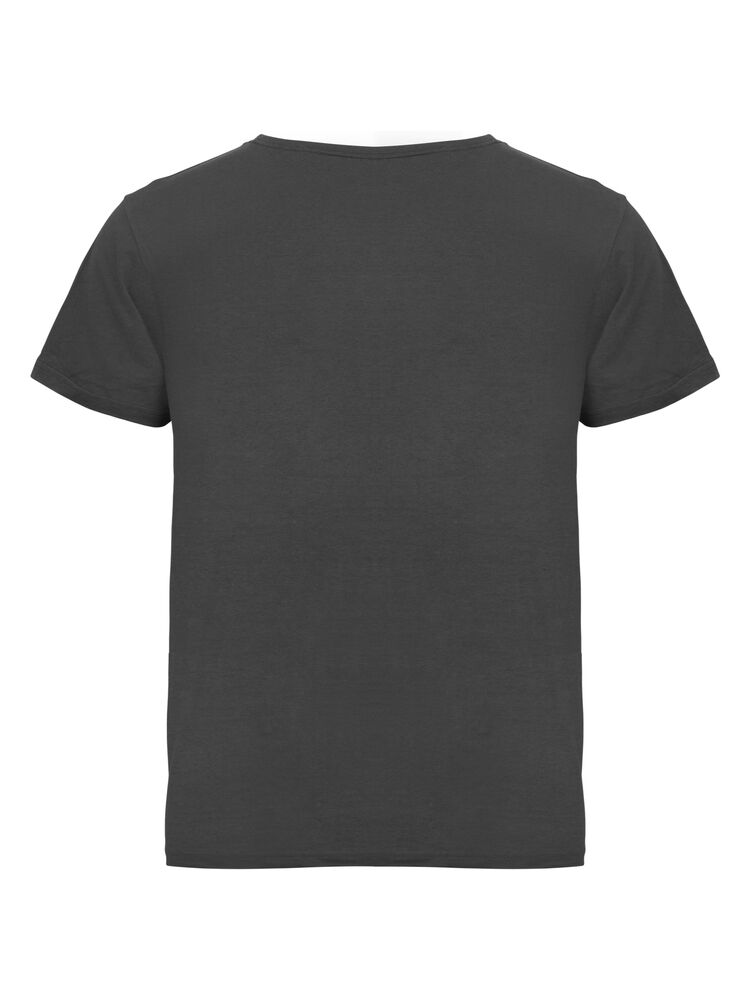 Clique Basic-t loose fit metaalgrijs achterkant