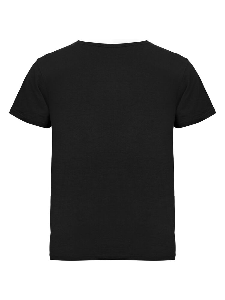 Clique Basic-t loose fit zwart achterkant
