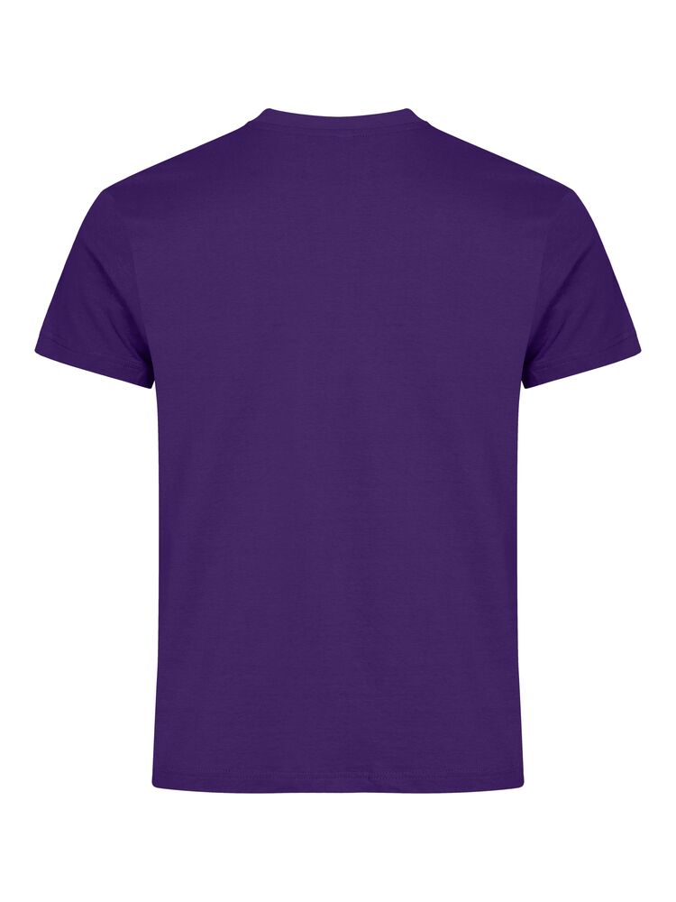 Clique Basic-T helder lila achterkant