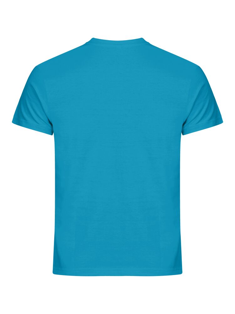 Clique Basic-T turquoise achterkant