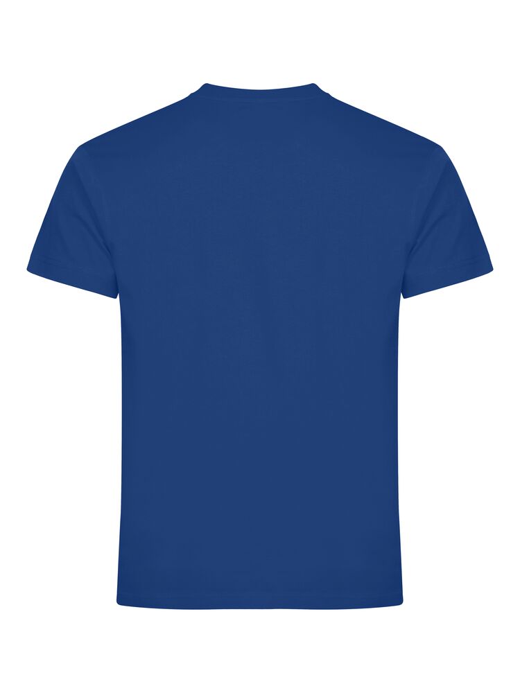 Clique Basic-T blauw achterkant