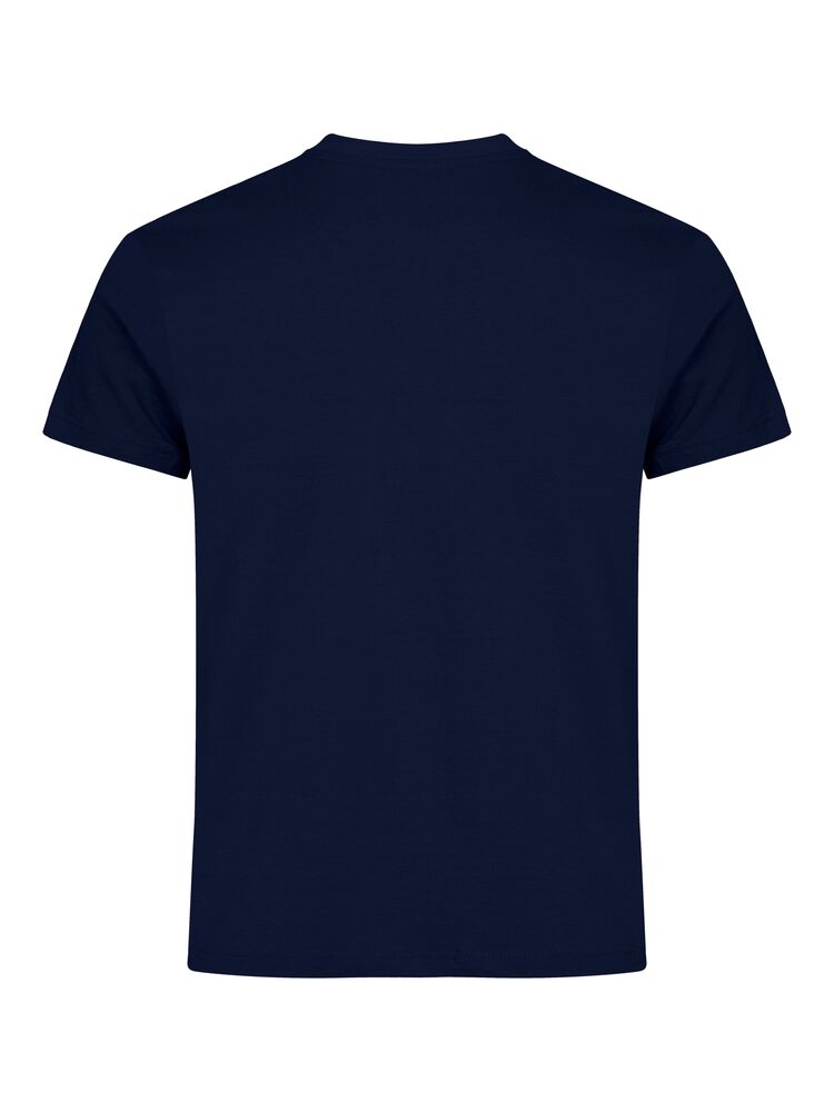 Clique Basic-T dark navy achterkant