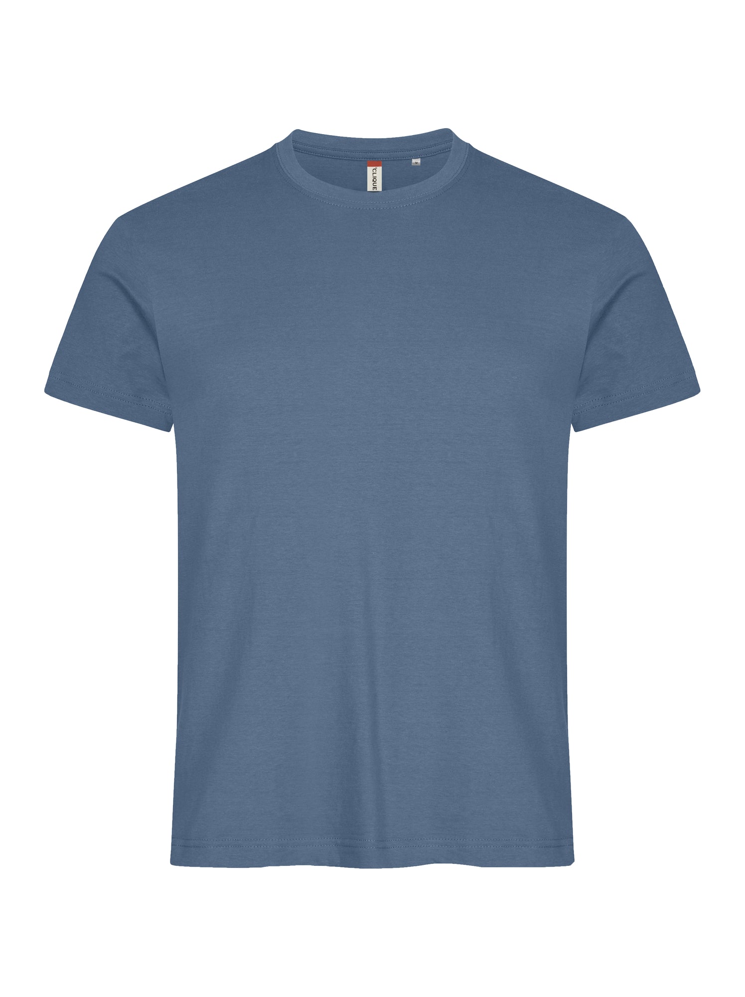 Clique Basic-T staalblauw