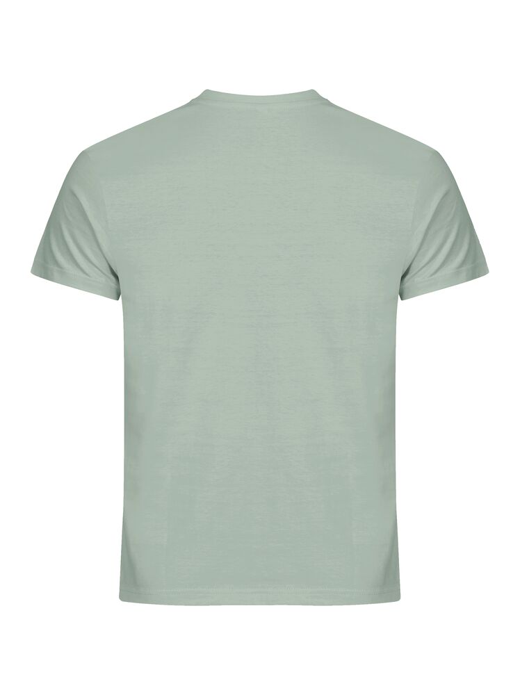 Clique Basic-T saliegroen achterkant